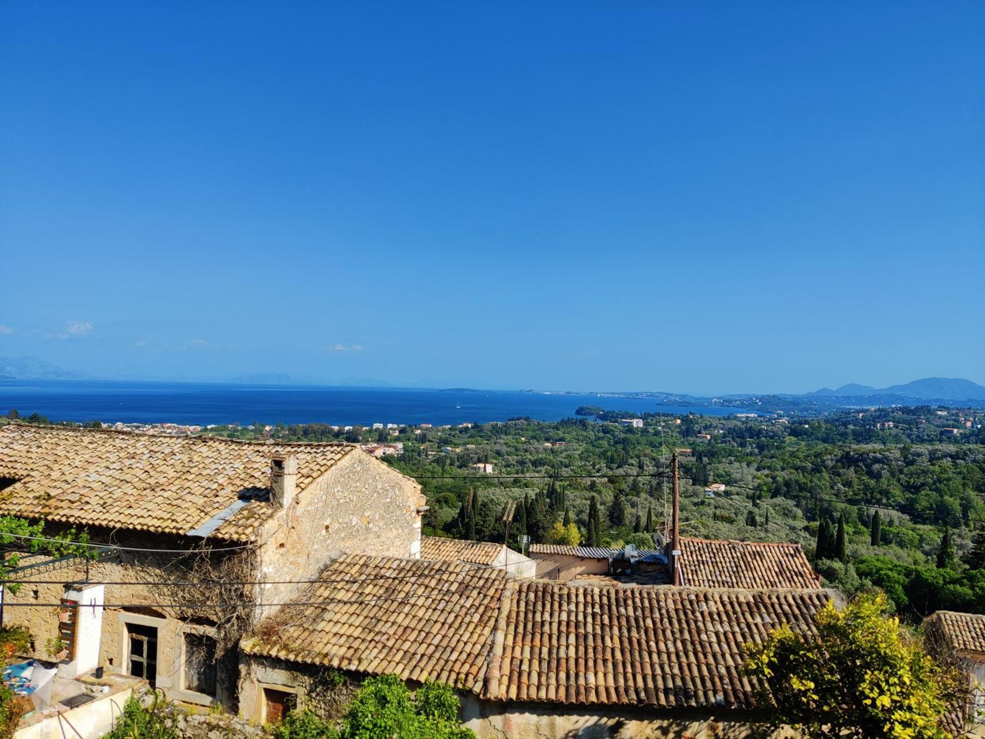 Corfu Sea View House - Live In Corfu Like A Local! Apartment Agios Markos Exterior photo